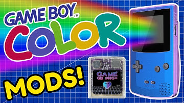 GAME BOY COLOR Upgrades 🌈 Display + SD Card 🔧