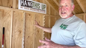 Shed Organization Ideas:   Made Easy Universal Garden Tool Organizer. Get