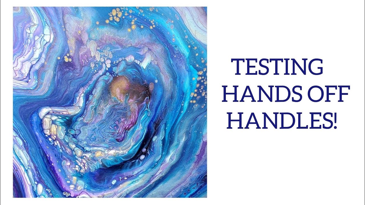 Aquaria 💫 Testing Hands Off Handles in a Beautiful Acrylic Straight Pour!