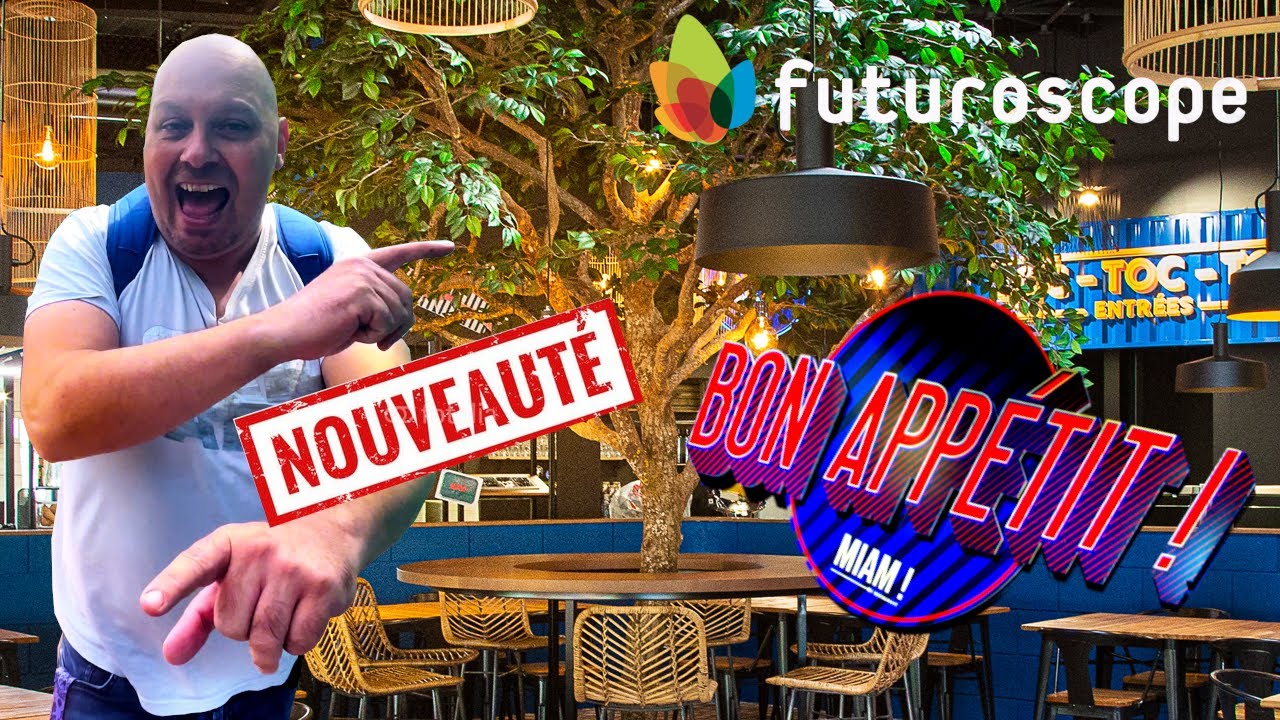 Futuroscope Nouveauté 2023 on teste le Restaurant Miam