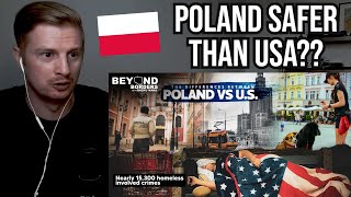 Reaction To Poland is UNDERRATED and SAFER than AMERICA