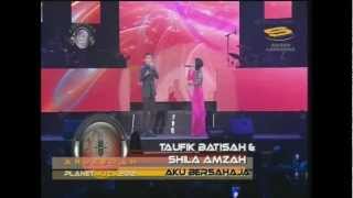 [APM 2012] Taufik Batisah ft Shila Amzah - Aku Bersahaja
