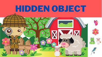 The Best Hidden Object Games for Kids - Round 7. Awesome hidden objects games photo puzzle for kids.