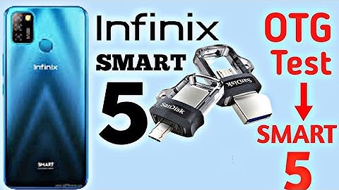 Smart5 infinix otg support option