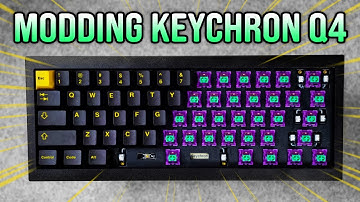 Modding The NEW Keychron Q4😲