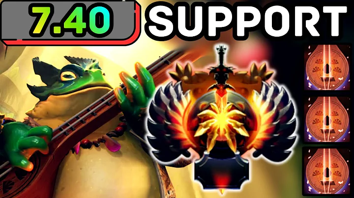 🔥 NEW PATCH 7.40 !!! HARD SUPPORT LARGO VALUE EVERY SPELL | DOTA 2 GAMEPLAY 🔥