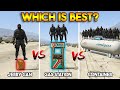 GTA 5 ONLINE : JERRY CAN VS GAS STATION VS GAS CONTAINER (WHICH IS BEST?)