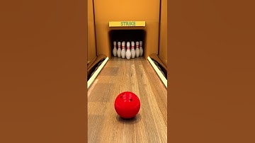 Bowling Ball Rolling in an Endless Loop   #loopanimation #satisfyingvideo #blenderanimation