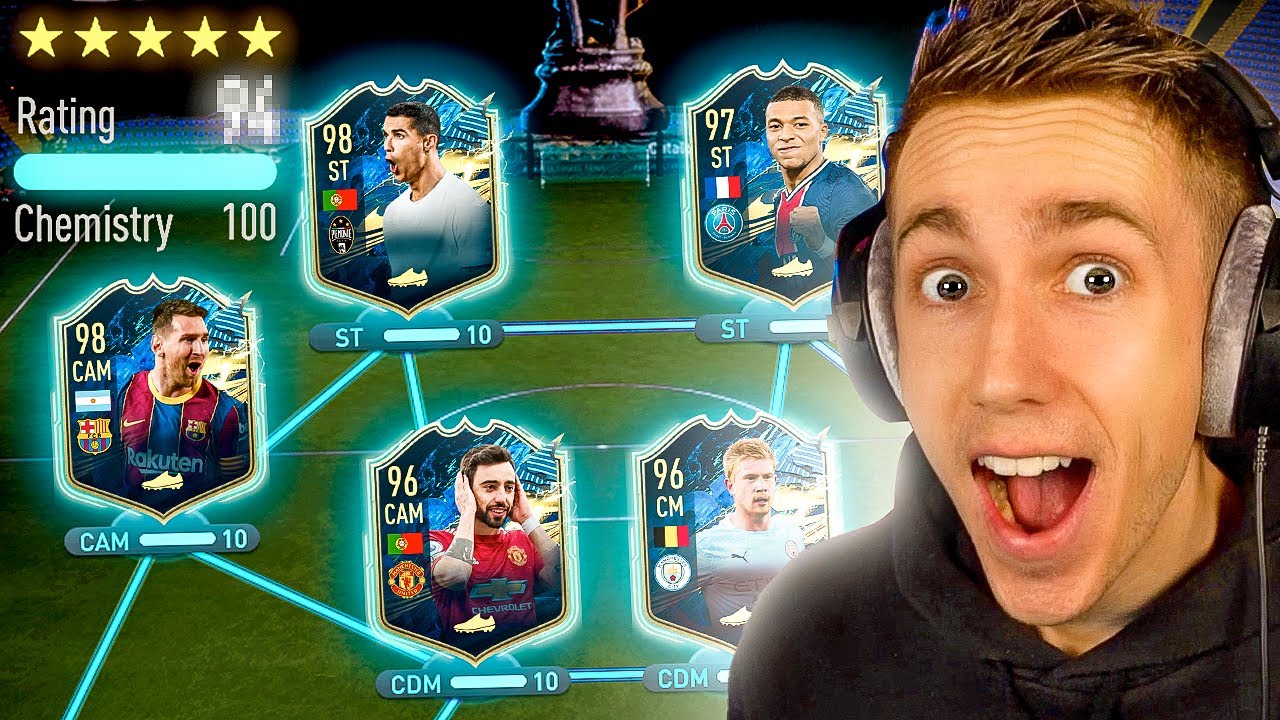 Ultimate Team Of The Season Fut Draft World Record