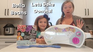 Lets Make Donuts With Easy Bake Oven / Cook With Me!