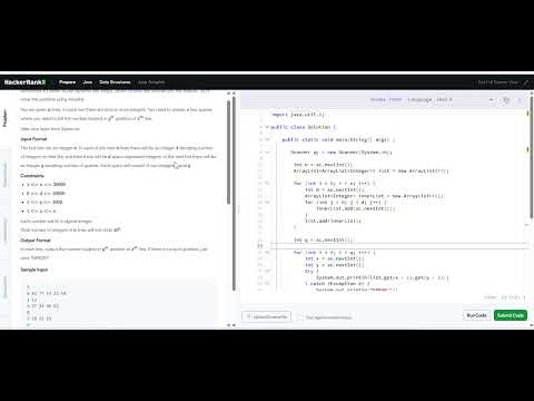 Java ArrayList Problem