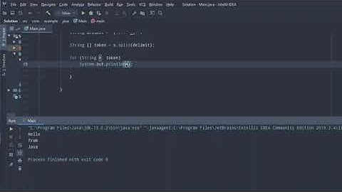 09 Java String Tokens