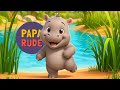 Bob, the Dancing Hippopotamus 💦 Tam-Tam-Tam! Kids&rsquo; Song | Paparude