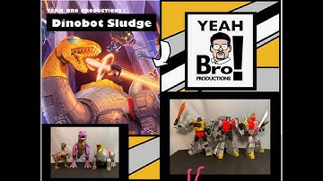 Transformers Studio Series ‘86(15) leader class Dinobot Sludge 4K video and comparisons  review.