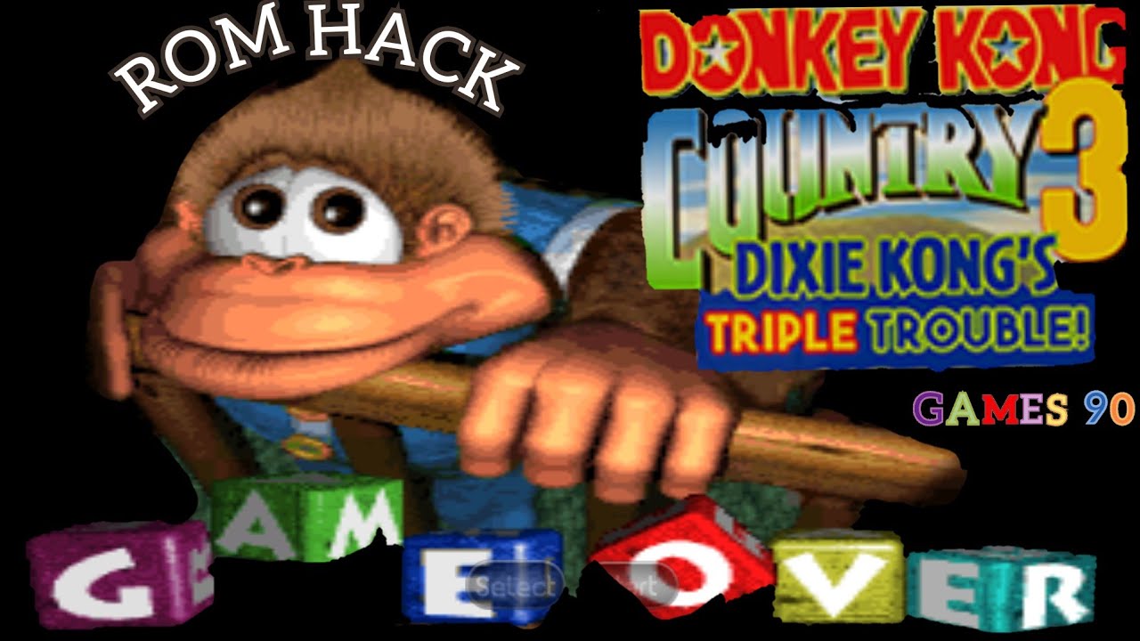 Donkey Kong Country 3, triple trouple ((ROM HACK))