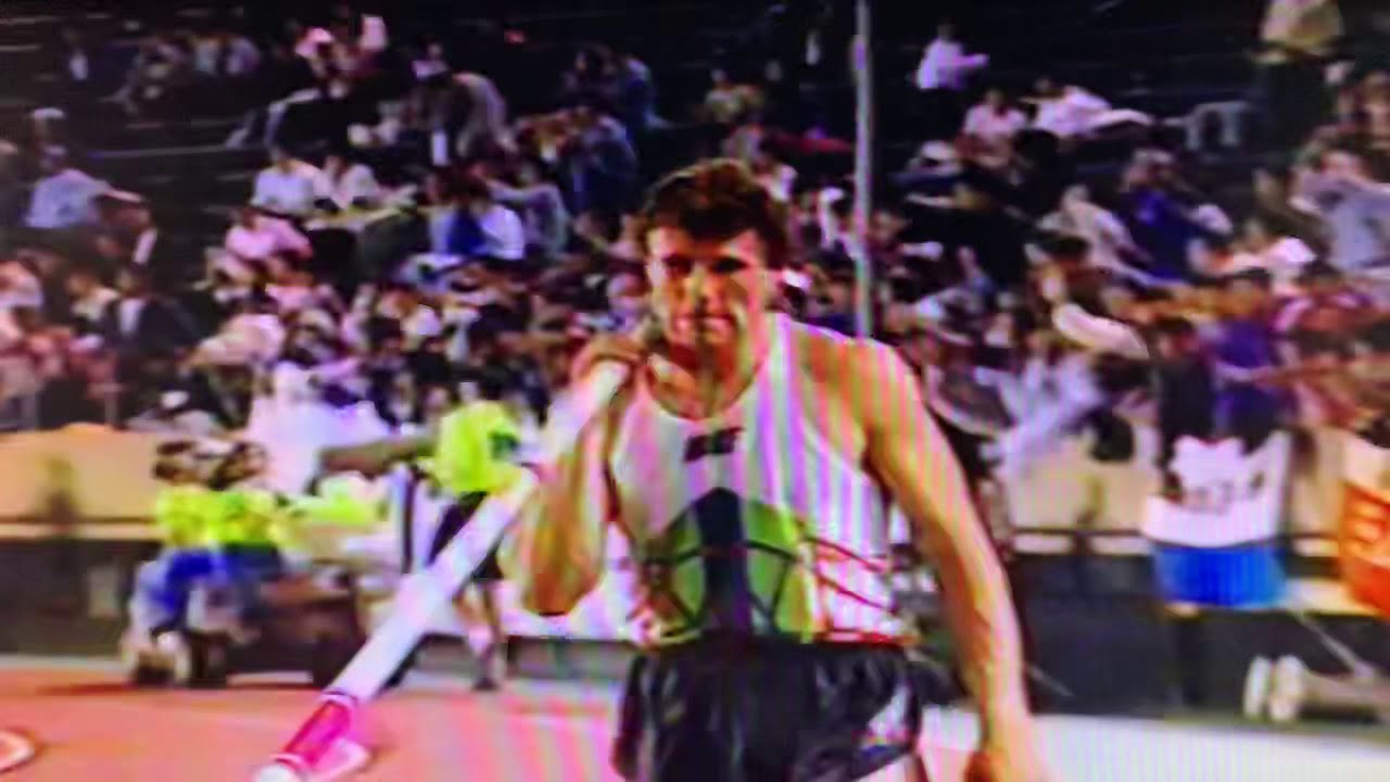 棒高跳び セルゲイブブカ 綺麗なポールさばき Youtube