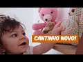 TRANSFORMANDO O CANTINHO DA JOANA + Joaninha estava dodói...