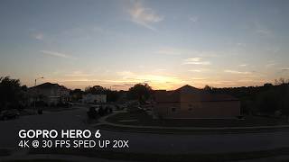 iPhone 8 Plus v.s GoPro Hero 6 Sunset Time Lapse