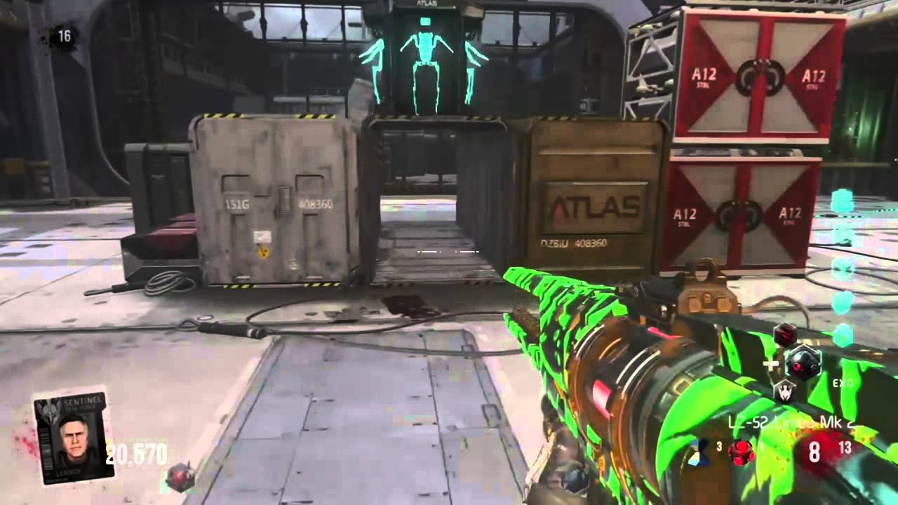 Cod AW Supremacy DLC Exo Zombie Achievementguide "Na los Cowboy" YouTube