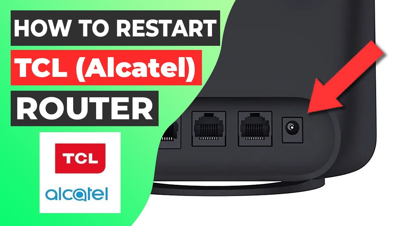 🔄 How to Reboot Your Router | TCL or Alcatel - YouTube