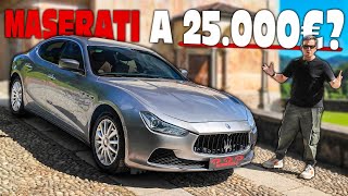 Il LUSSO al Prezzo di una GRANDE PANDA?! | Maserati Ghibli V6 330cv