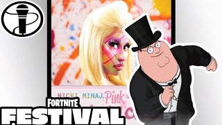 Peter Griffin 100% Flawless's Starships by Nicki Minaj Expert Vocals in Fortnite Festival