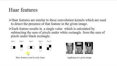 Viola Jones Algorithm - Integral Image