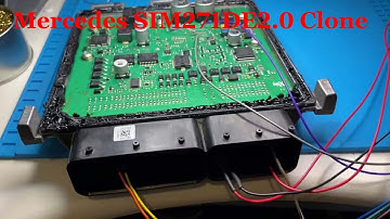 Mercedes Benz C250 SIM271DE2.0 ECM Cloning using HexProg.