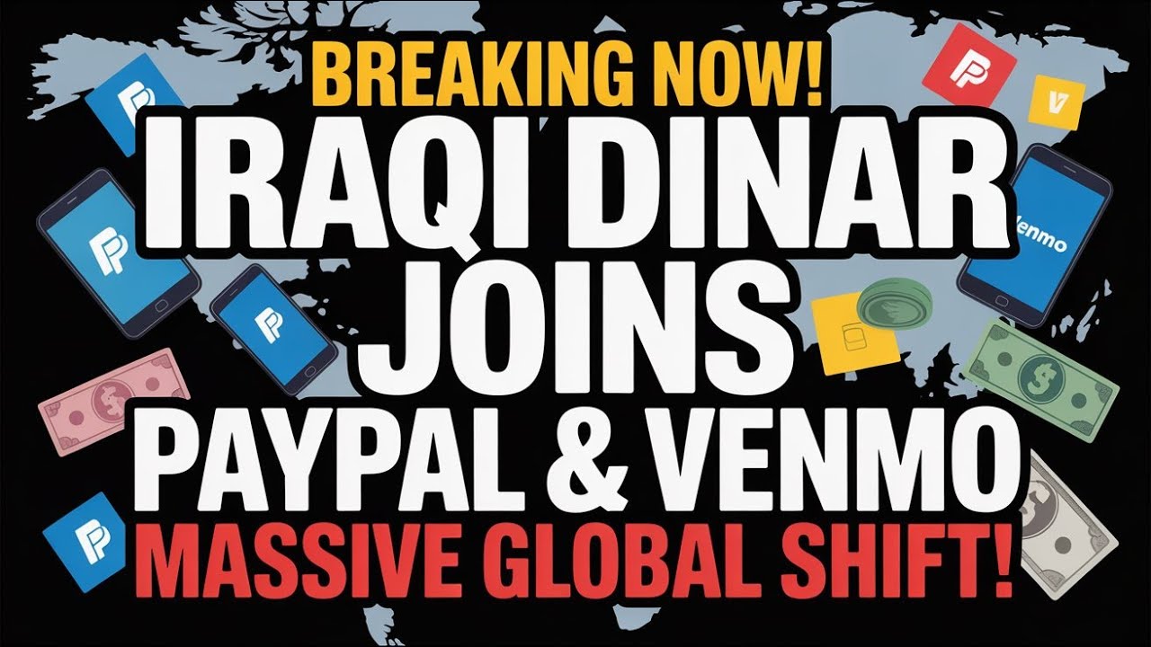 🚨 Динаровая волна! IQD присоединяется к PayPal и Venmo: глобальный финансовый игрок, который меня...