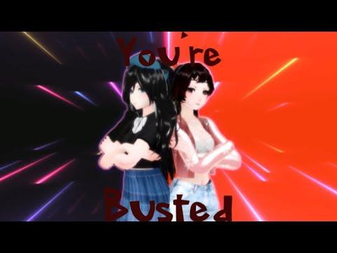 (MMD) Busted · Ghost & Kayla | Phineas and Ferb (Short)