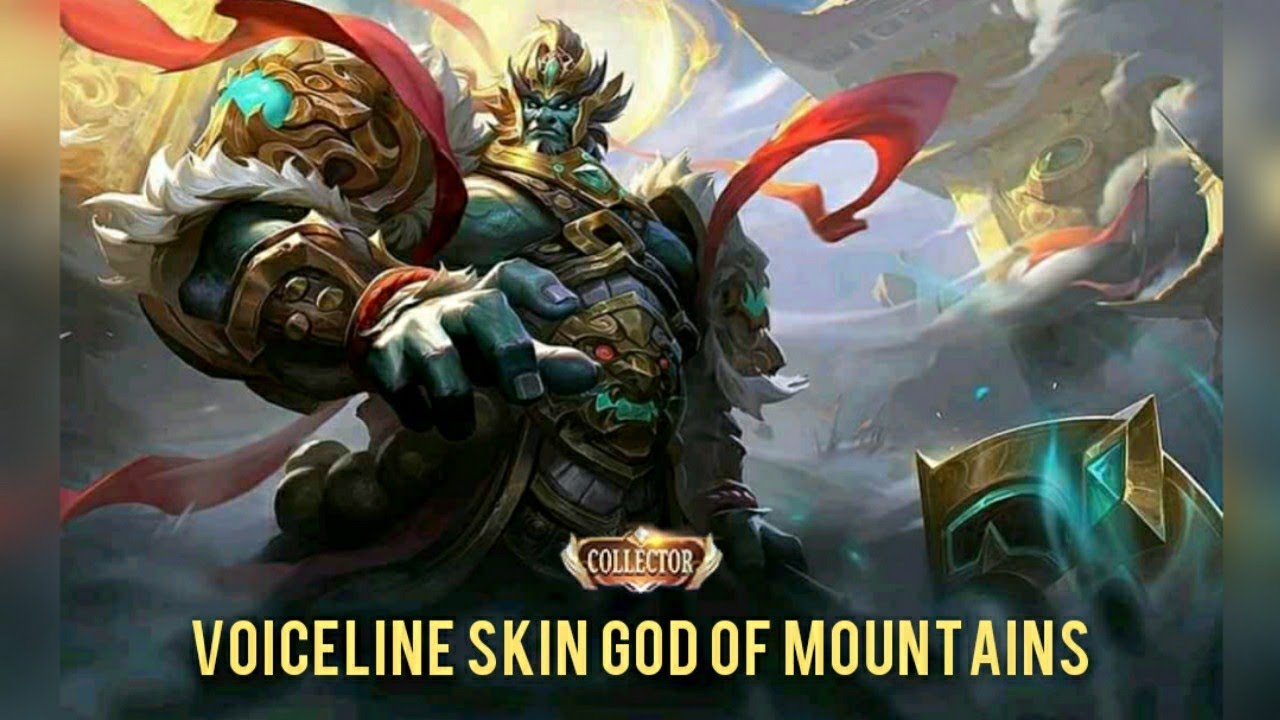 ALL VOICELINE SKIN BALMOND GOD OF MOUNTAINS | AUGUST COLLECTOR SKIN | MLBB