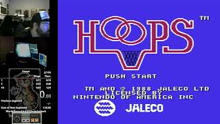 Hoops (NES) Speedrun WR in 1:14.500