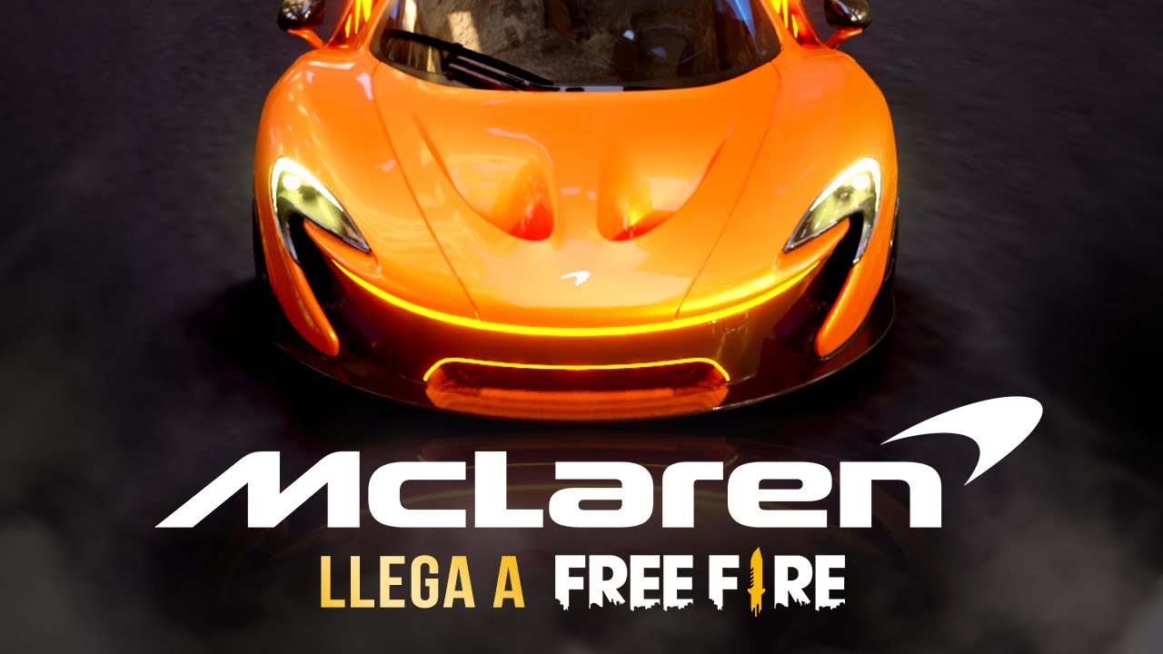 Free Fire receberá carros da McLaren e pista de corrida