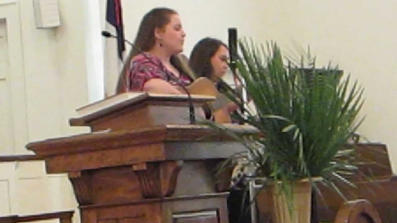 Sally Berry & Haley Stiltner "I'd Rather Have Jesus"