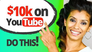 How To Make $10,000 Per Month On YouTube 🤑