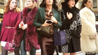 Estilo callejero de Milán🇮🇹 Invierno 2026: Moda elegante, con clase y prendas exteriores hermosas