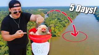 We Left 10 Giant Baits In This River For 5 Days...Here's What Happened