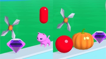 Dont Slice The Cats - Very Satisfying And Relaxing ASMR Slicing Game