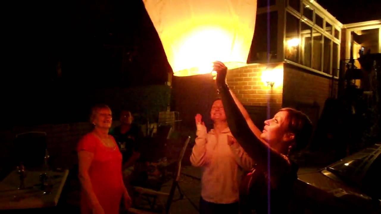 Chinese fire lanterns YouTube