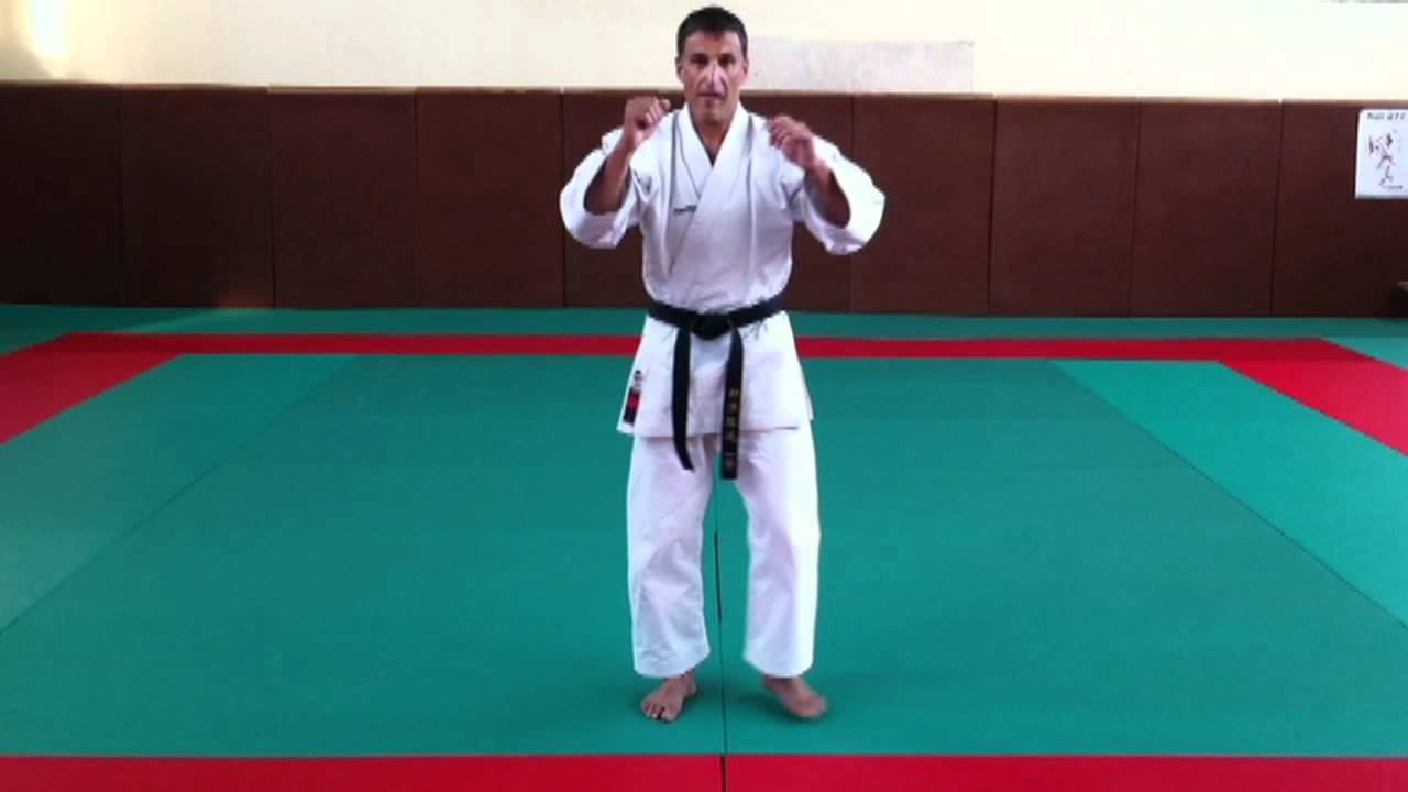 Karate - Mae-Geri, le coup de pied de face [Karate-Blog.net] - YouTube