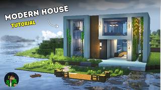 How to build a modern house in Minecraft🏡