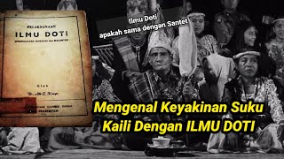 ILMU DOTI ATAU DIKENAL SANTET, Kepercayaan Suku Kaili