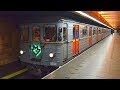Metro Praha - Historická souprava Ečs - Mikulášské jízdy 2017