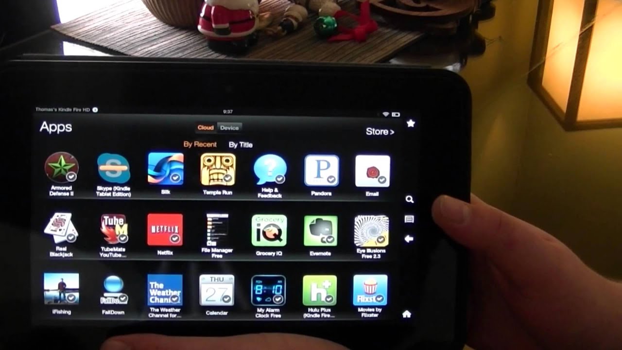 Kindle Fire HD 8.9" Hands on Review YouTube