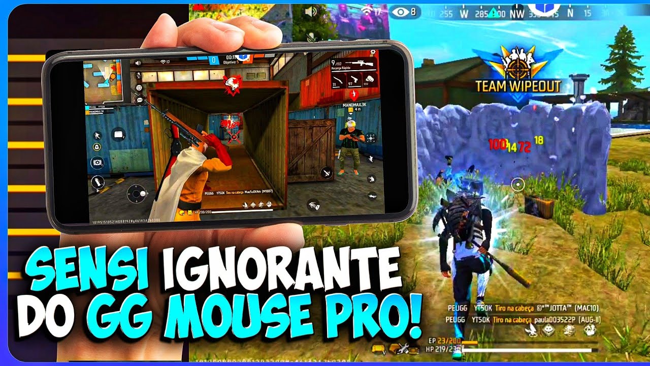 Minha nova CONFIG para o GG mouse pro 📲 Teclado e mouse no CELULAR ...