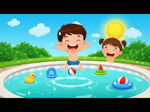 Swimming Fun Brother and Sister Pool Day!