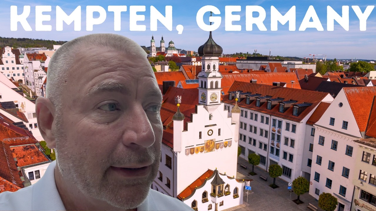 Американцы впервые в Кемптене, Германия: ПОТРЯСАЮЩАЯ Скрытая жемчужина Альгау?