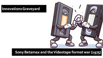 Sony Betamax and the Videotape format war (1975) | Innovations Graveyard