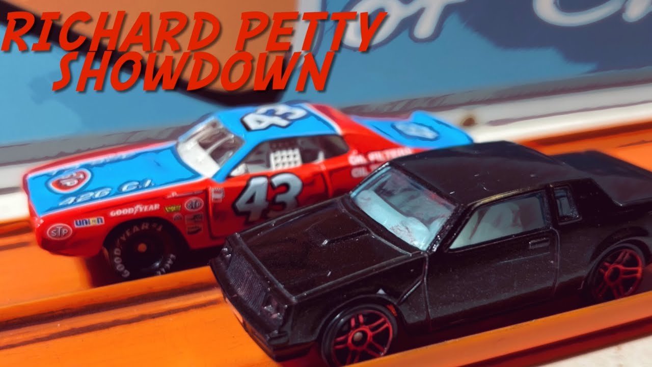 Mt Holly Racing Hot Wheels Richard Petty 72 Dodge and Buick GN - YouTube