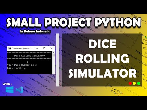 Python Dice Rolling Simulator || Small Project 04